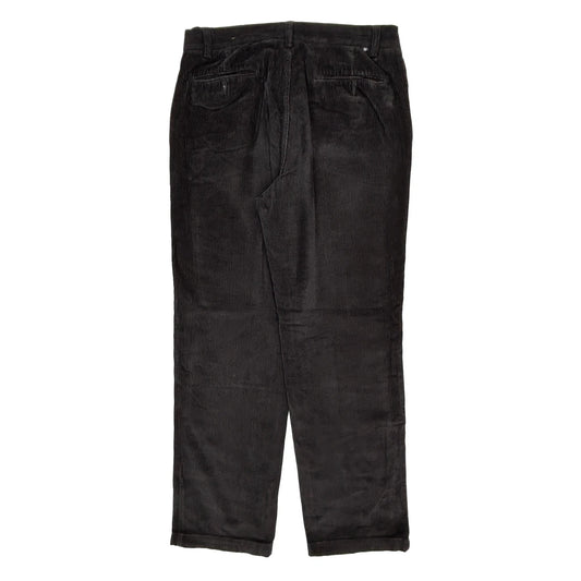 Nautica Cord Trousers - 36″ Waist Black Corduroy