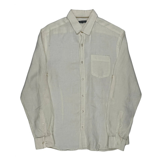 Rw & Co Shirt - Medium Cream Linen
