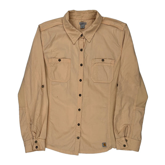 Carhartt Shirt - Large Beige Cotton