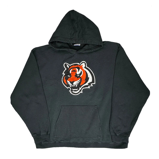 Cincinnati Bengals Nfl Graphic Hoodie - 2XL Black Cotton Blend
