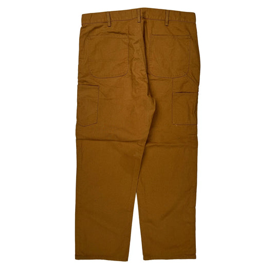 Old Mill Carpenter Trousers - 37W 29L Brown Cotton