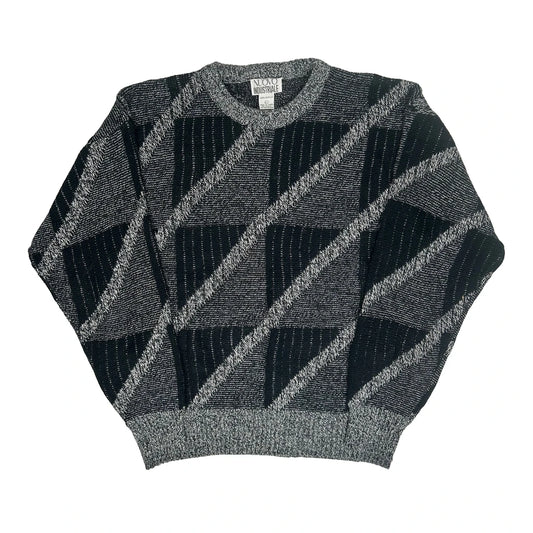 Nuovo Jumper - Large Black & White Acrylic