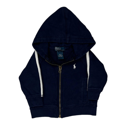 Age 9 Months Polo By Ralph Lauren Hoodie - 4XS Navy Cotton