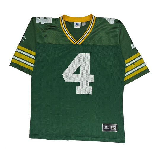 Green Bay Packers Starter Football Jersey - Large Green Polyester