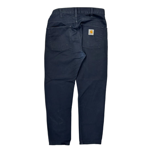 Carhartt Trousers - 31W 30L Black Cotton