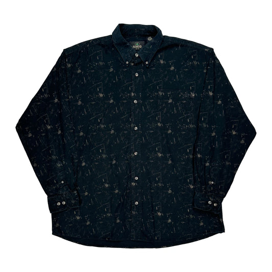Red Head Graphic Shirt - XL Black Cotton