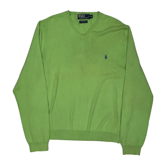 Polo By Ralph Lauren Jumper - XL Green Cotton