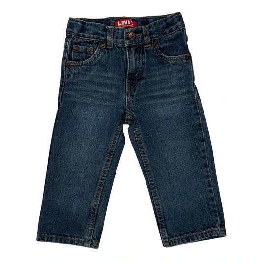 Vintage Age 18 Months Levis Jeans - Xx-Smallw 12L Blue Cotton