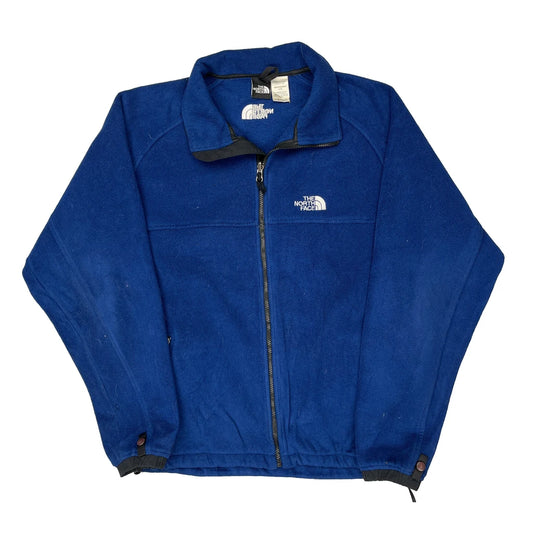 The North Face Fleece Jacket - Large Blue Polyester