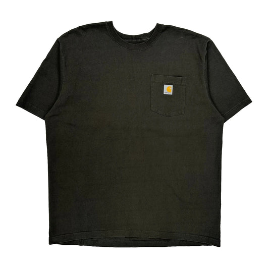 Carhartt T-Shirt - XL Black Cotton