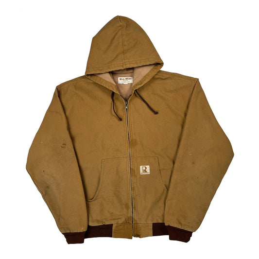 Vintage Real Work Jacket - XL Brown Cotton