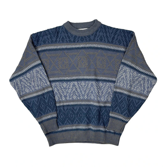 Unbranded Jumper - Medium Blue Acrylic