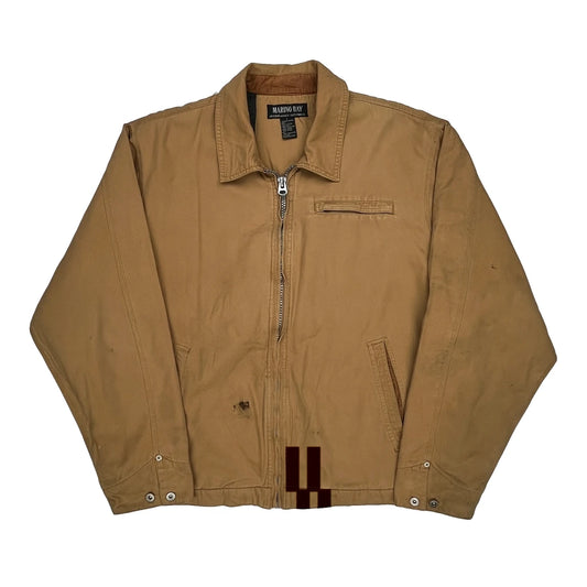 Marino Bay Workwear Jacket - Large Brown Cotton