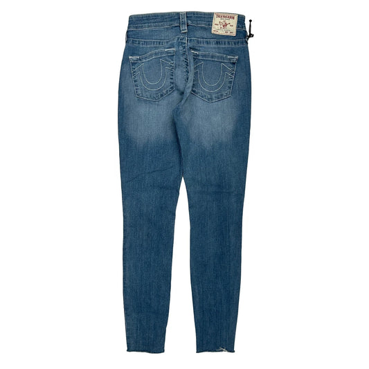 True Religion Skinny Jeans - 26W UK 6 Blue Denim