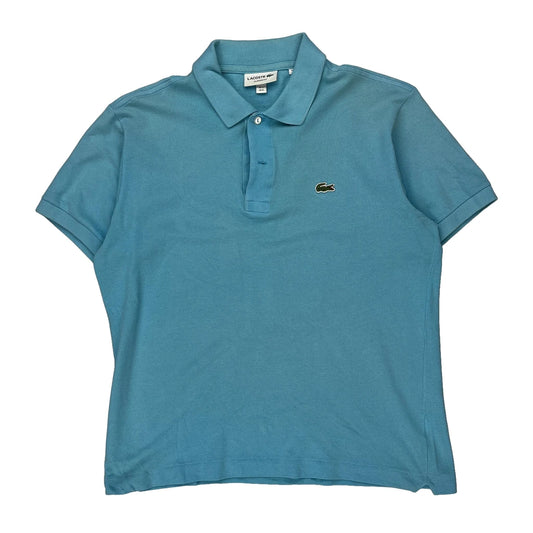 Lacoste Polo Shirt - Medium Blue Cotton