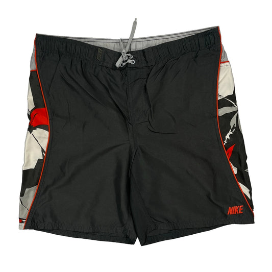 Nike Swim Shorts - Medium Black Polyester