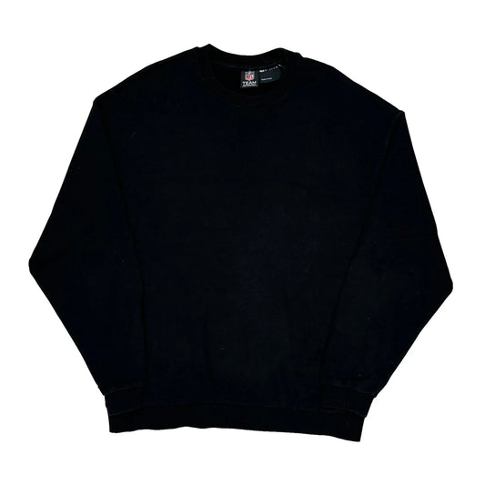 Vintage Nfl Asos Football Sweatshirt - Small Black Cotton