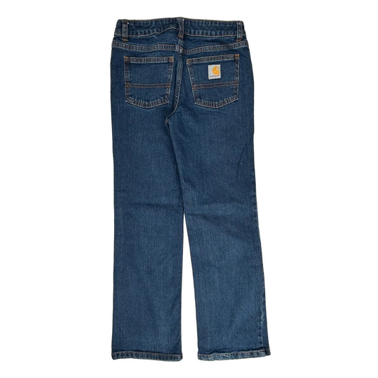 Age 10 Carhartt Jeans - Medium Dark Wash Cotton