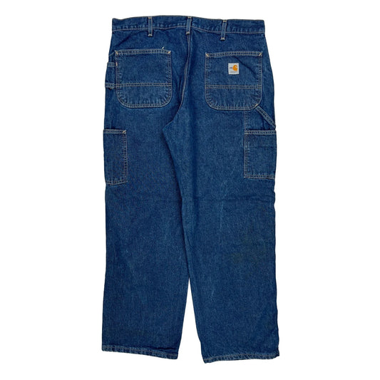 Carhartt Carpenter Jeans - 36W 30L Blue Cotton