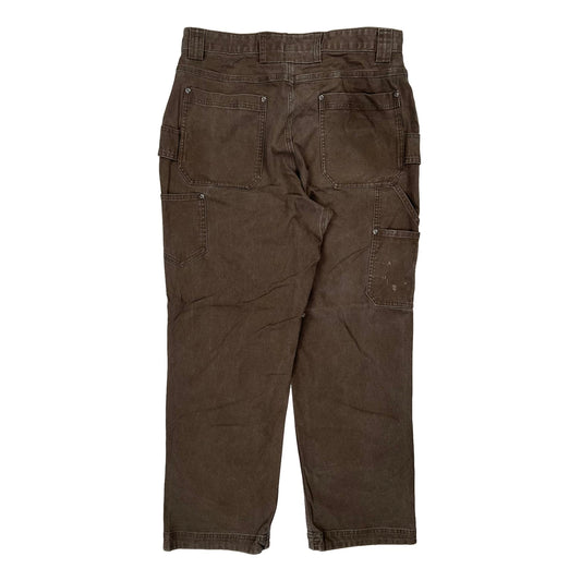 Duluth Cargo Trousers - 30W 30L Brown Cotton