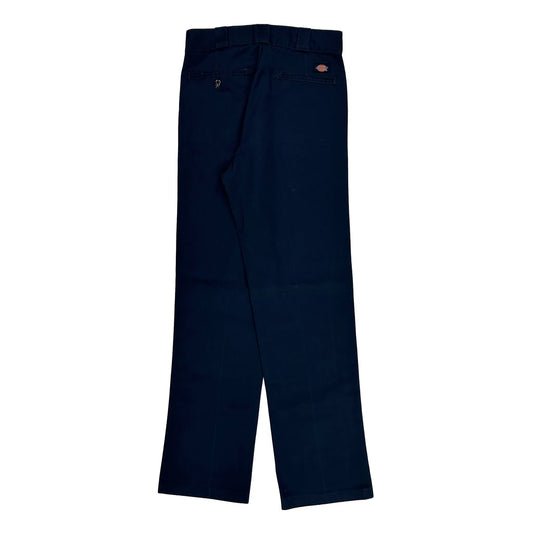 Dickies Trousers - 31W 34L Navy Cotton
