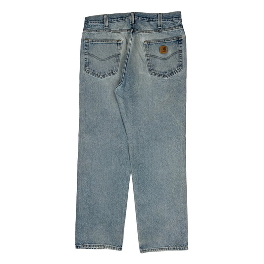 Carhartt Jeans - 35W 32L Light Wash Cotton