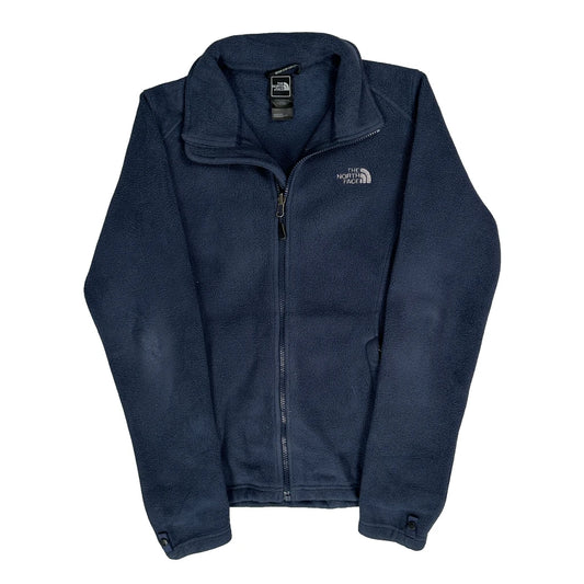 The North Face Fleece Jacket - Small Blue Polyester