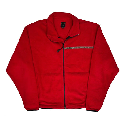 Nautica Fleece - Large Red Polyester
