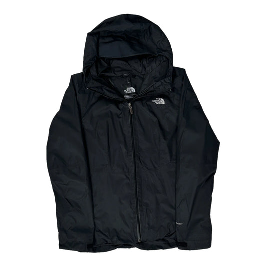 Vintage The North Face Waterproof Jacket - Large Black Nylon