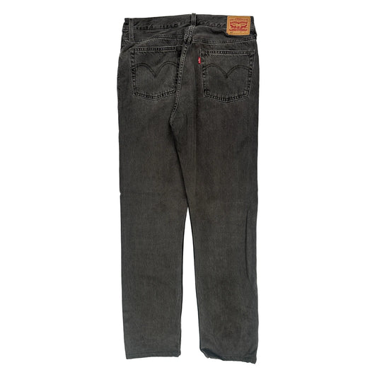 501 Levis Jeans - 32W 30L Grey Cotton