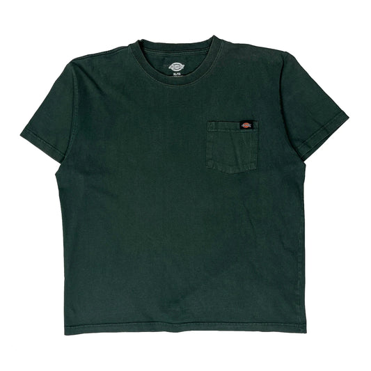 Dickies T-Shirt - XL Green Cotton