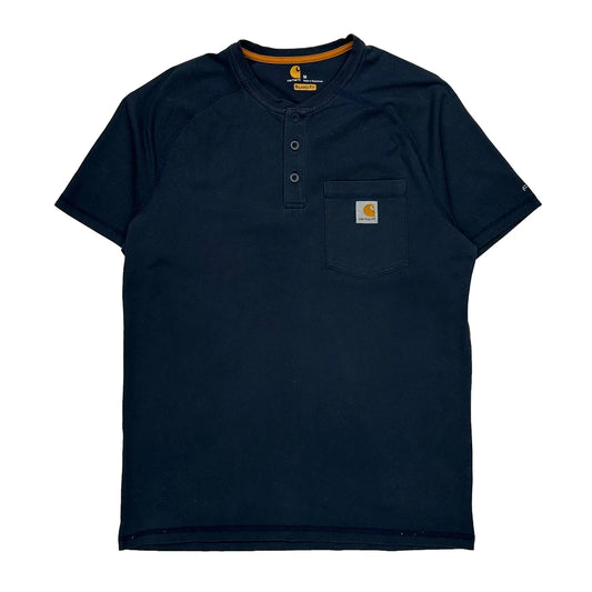 Carhartt T-Shirt - Medium Navy Cotton