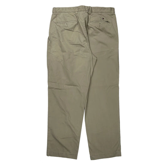 Tommy Hilfiger Chinos - 36W 32L Beige Cotton