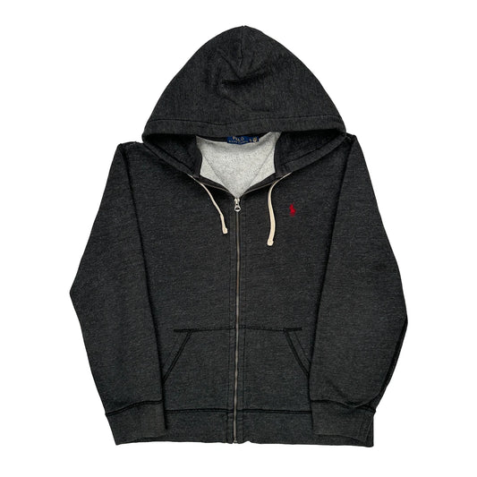 Polo By Ralph Lauren Hoodie - XL Grey Cotton