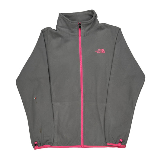 Vintage The North Face Fleece Jacket - XL Grey Polyester