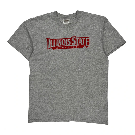Illinois State Athletics Nike College T-Shirt - Large Red Cotton