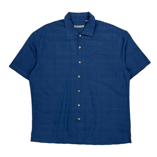 Batik Bay Short Sleeve Shirt - XL Blue Polyester