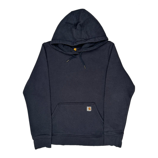 Carhartt Hoodie - Large Navy Cotton