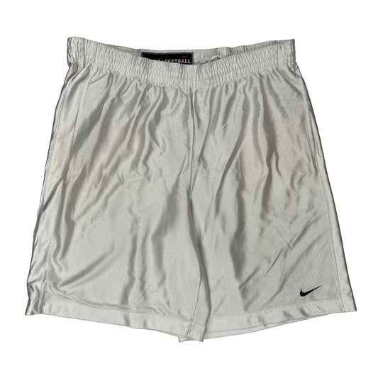 Nike Sport Shorts - 2XL White Polyester