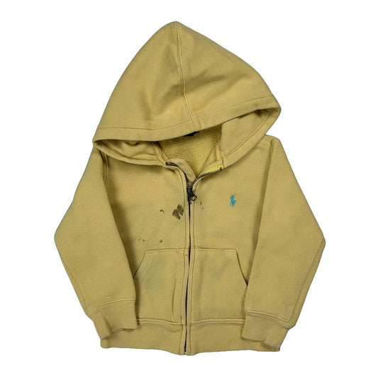 Age 3 Polo By Ralph Lauren Hoodie - XS Yellow Cotton