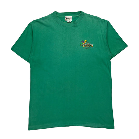 Port Orleans Resort Disney Graphic T-Shirt - Small Green Cotton