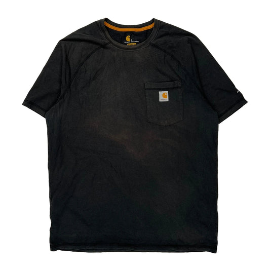 Carhartt T-Shirt - Large Black Cotton