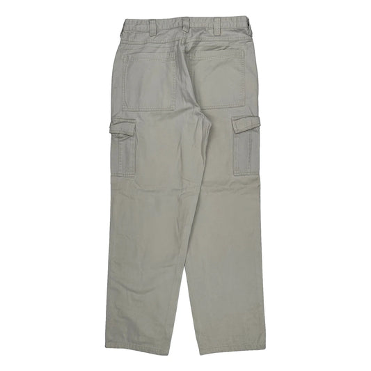 Wrangler Cargo Trousers - 34W 34L Beige Cotton