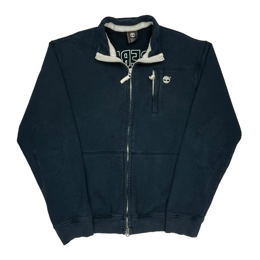 Vintage Est 1973 Timberland Spellout Zip Up - XL Navy Cotton