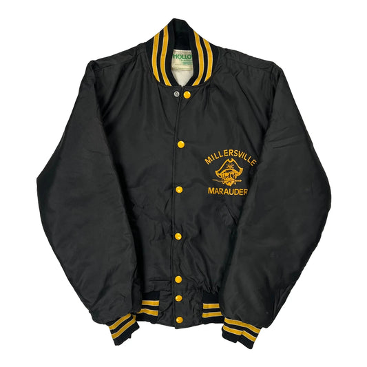 Age 14 Holloway Varsity Jacket - XL Black Nylon