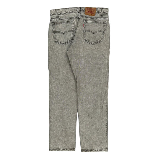 Made In USA Levis Jeans - 34W 32L Grey Cotton