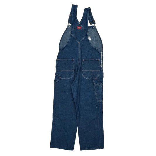Vintage Dickies Dungarees - 36W 34L Blue Cotton