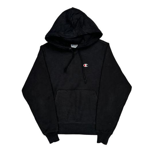 Reverse Weave Champion Hoodie - Small Black Cotton Blend