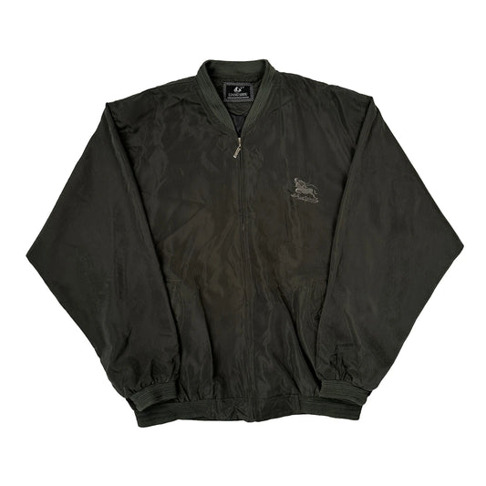 Liang Shau Windbreaker - Large Green Polyester