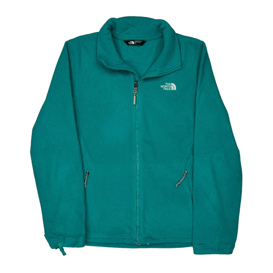 The North Face Fleece Jacket - Large Green Polyester
